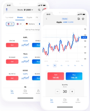 Markets.com broker trading app