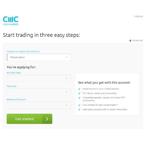 How to register at CMC Markets