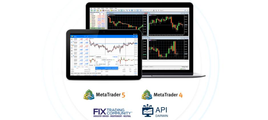MT4 and MT5 trading platforms at Darwinex