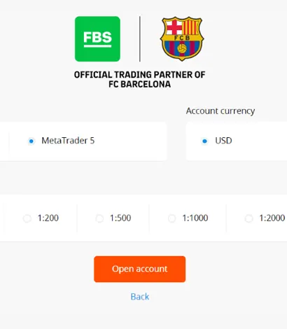 FBS forex broker complete registration