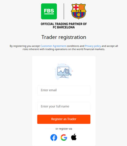 How to register at FBS forex broker