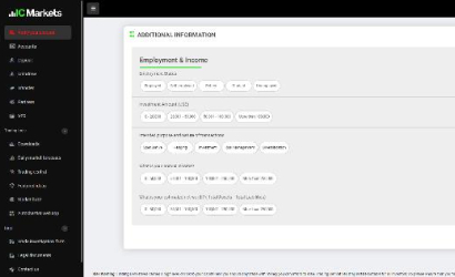 Additional information Employment & Income