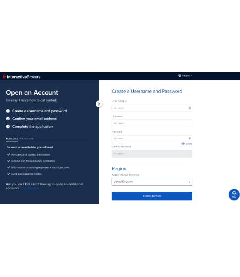 How to open an account at Interactive Brokers
