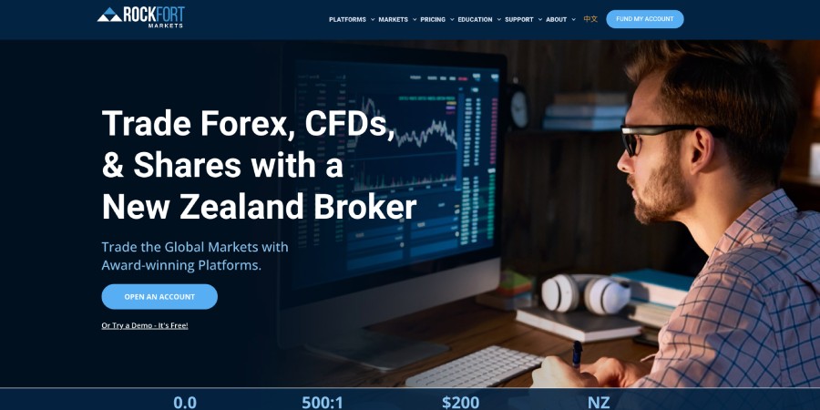 Rockfort Markets Forex Broker New Zealand