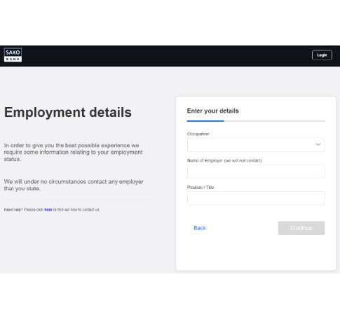 Submit your employment details