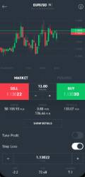 XTB mobile app for FX trading