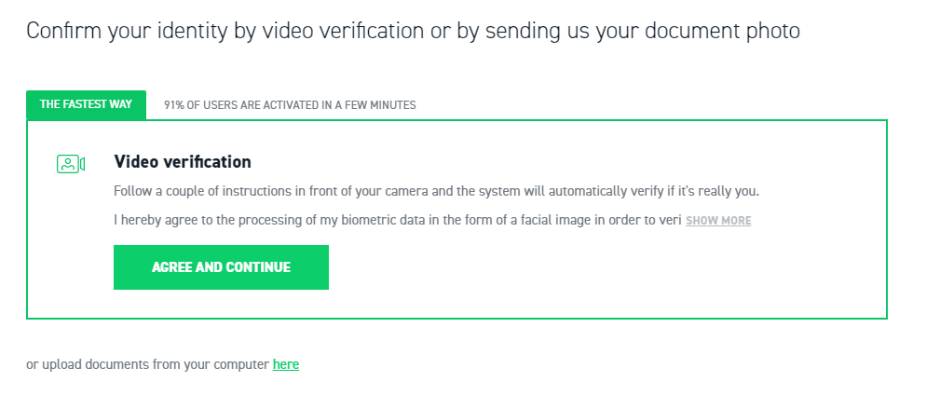 XTB video verification
